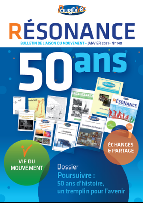 poursuivre association 50 ans résonance affiche 